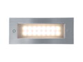 Zápustné nerez svietidlo PANLUX INDEX 16 LED A, IP54, Teplá biela/Studená biela