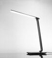 Solight LED stolná lampička stmievateľná, 12W, voľba teploty svetla, čierny lesk