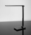 Solight LED stolná lampička stmievateľná, 12W, voľba teploty svetla, čierny lesk