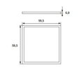 Stropný LED panel Ecolite ZEUS LED-GPL44-45 45W, 3800lm, 600x600