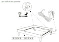 Greenlux LED posteľové osvetlenie STRIP DOUBLE-BED senzor WW