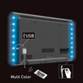 Solight LED RGB páska pro TV, 2x 50cm, USB, vypínač, diaľkový ovladač