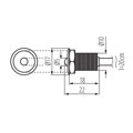 LED bodové osvetlenie OYO 2LED-CW IP68 - hviezdné nebo,  studená biela