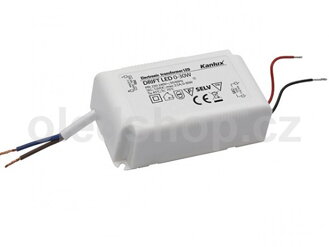 Elektronický transformátor DRIFT LED 0-30W, 12VDC, Kanlux