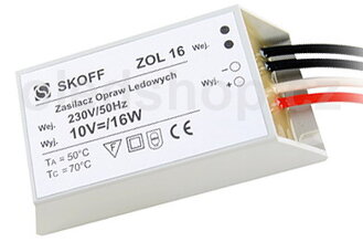 Napájací zdroj Skoff ZOL-16W, 10VDC