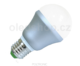LED žiarovka NEXTEC E27 MC 5,5W 450lm 230V, teplá/studená biela