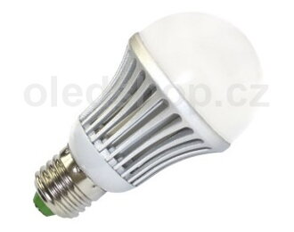 LED žiarovka NEXTEC E27 5W SMD 400lm 230V, Teplá biela
