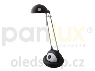 LED stolná lampa JUNO LED 2,5W, bielo-čierná/čierno-biela
