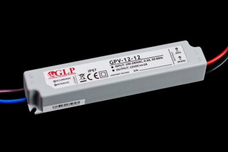 LED napájací zdroj GLP 12W GPV-12-12, IP67