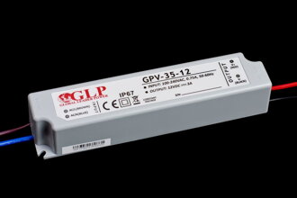 LED napájací zdroj GLP 35W GPV-35-12, IP67