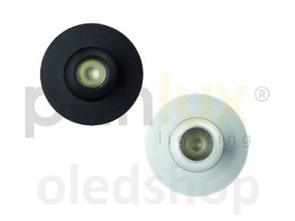 SET Nábytkové nastaviteľné bodové svietidlo LED PANLUX Picco, 1,8W