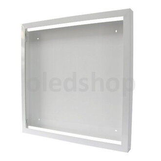 Inštalačný rám pre LED panel 600x600 - biela farba