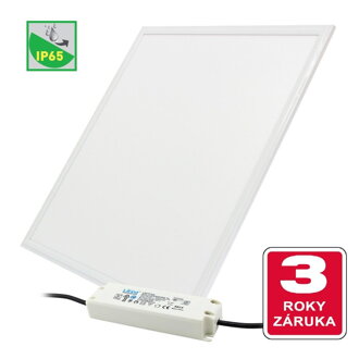 Profi LED panel LEDPAN PRO2, 60x60cm, 36W, 4000K, 3600lm, IP65, biely