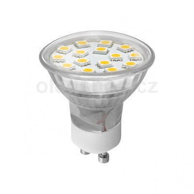 LED žiarovka KANLUX LED15 SMD GU10 2,5W 230V - Teplá/studená biela