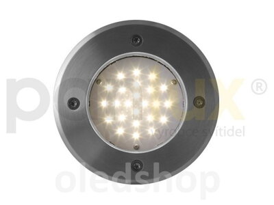 Zápustné nájezdové svítidlo PANLUX 24 LED 12V, IP67 - Teplá/Studená bílá