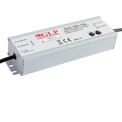 LED napájací zdroj GLP 100W GLG-100-12A, IP65