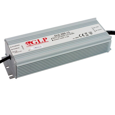 LED napájací zdroj GLP 300W GLG-300-12, IP67