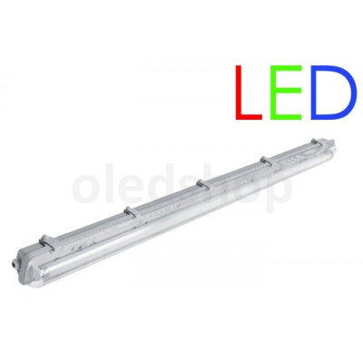 Prachotesné LED svietidlo GTV Helios LED158 1xT8/150cm