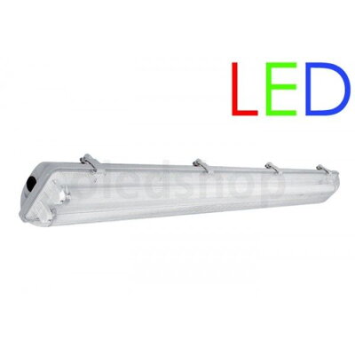 Prachotesné LED svietidlo GTV Helios LED258 2xT8/150cm