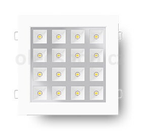LED podhľadové svietidlo CUBE 16W 175x175 mm (teplá biela/denná biela/studená biela)
