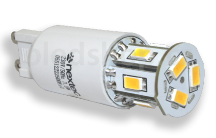 LED žiarovka G9 CAPSULE 9XSMD5630 3,5W, 330lm, 230V  NEXTEC