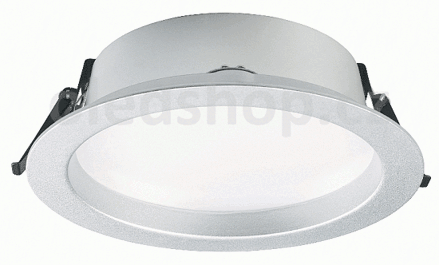 Stmievateľné podhľadové LED svietidlo SINCLAIR DL 822, 22W, teplá/denná biela