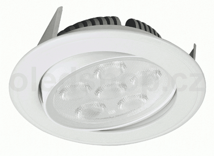 Podhledové výklopné bodové LED svítidlo SINCLAIR RD 79WWR, 7,9W