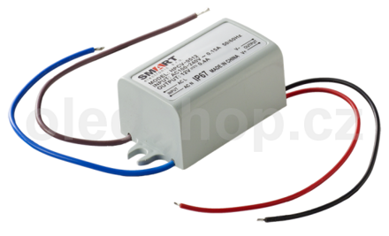 LED napájaci napäťový zdroj HPCV-0512, 4,8W, IP67