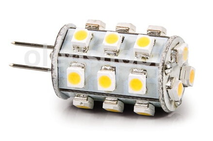 LED žiarovka NEXTEC Capsule G4 SMD 24x3528 1,5W 120lm 12VDC,