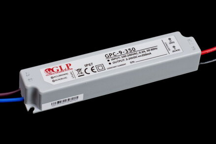 LED prúdový GLP 9W GPC-9-350 350mA