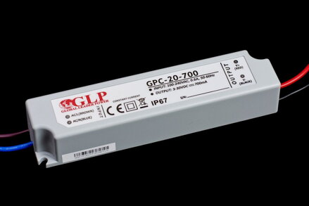 LED prúdový GLP 20W GPC-20-700 700mA