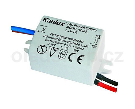 LED prúdový zdroj ADI350 1-3W 350mA
