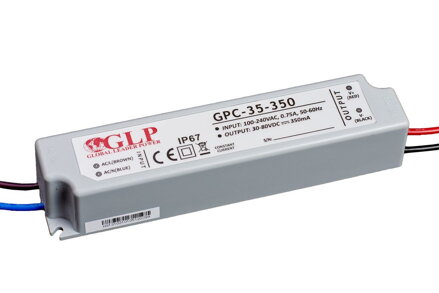 LED prúdový GLP 35W GPC-35-350 350mA