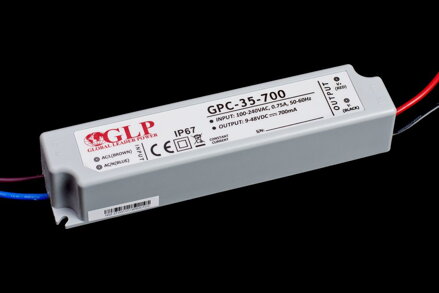 LED prúdový GLP 35W GPC-35-700 700mA