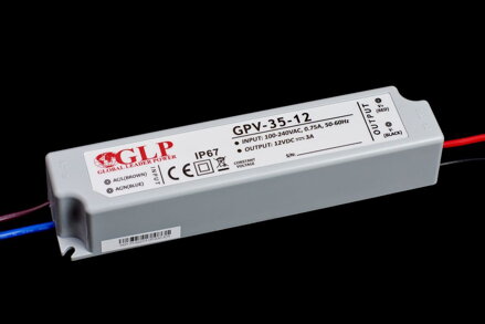 LED napájací zdroj GLP 35W GPVP-35-12, IP67
