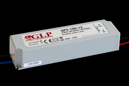 LED napájací zdroj GLP 100W GPV-100-12, IP67