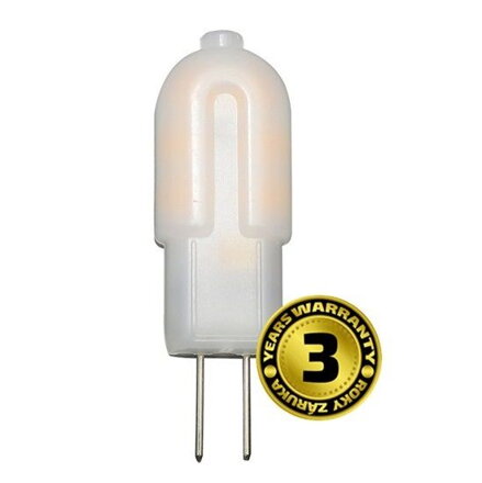 Solight LED žiarovka G4, 1,5W, 3000K, 120lm