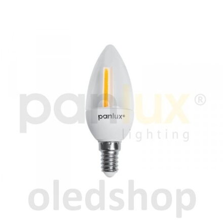 LED žiarovka PANLUX E14 SVIEČKA COB 3W