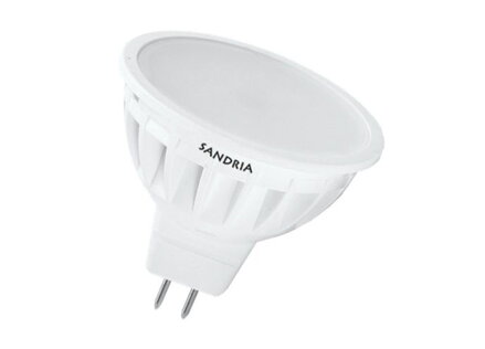 LED žiarovka Sandy LED S1338 MR16 5W SMD 3000K 450lm