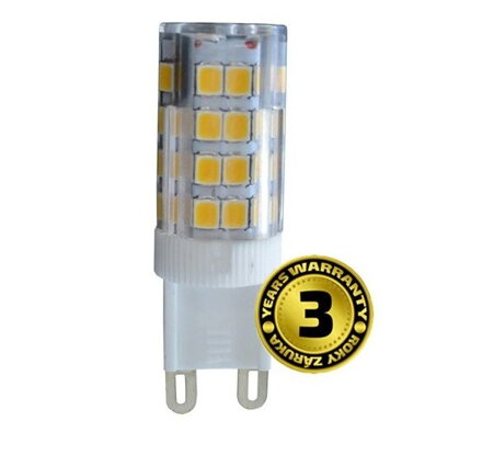 Solight LED žiarovka G9, 3,5W, 3000K, 300lm