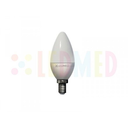 LED žiarovka LEDMED SVIEČKA E14 5W 4000K