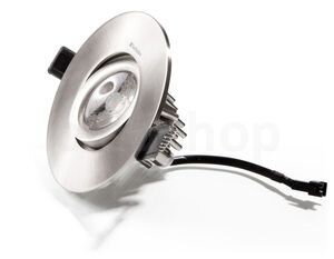 VERBATIM LED Downlight 12W chrom 3000K 685LM 25° DIM