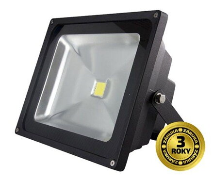 Solight LED vonkajší reflektor, 30W, 2100lm, AC 230V, čierny