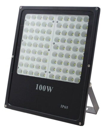 Solight LED vonkajší reflektor, 100W, 8500lm, AC 230V, čierna