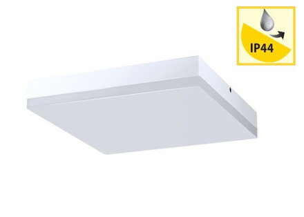 Solight LED vonkajšie osvetlenie, prisadené, štvorcové, IP44, 12W,960lm,4000K,22cm