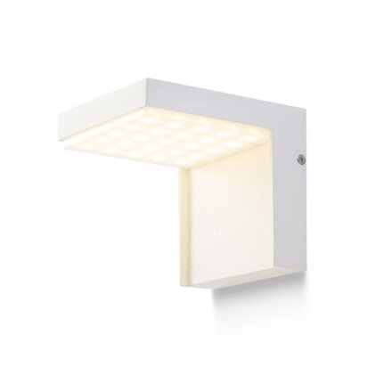 RENDL VECINO nástenná biela 230V LED 5W IP54 3000K