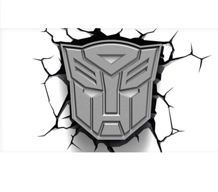 3DFX AUTOBOT SHIELD 3D lampička Kanlux