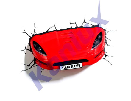 3DFX SPORTS CAR 3D lampička Kanlux