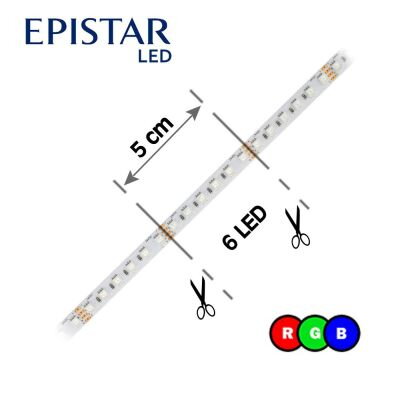 LED pás 120LED/m, 3535, IP20, RGB, 24V, 20m