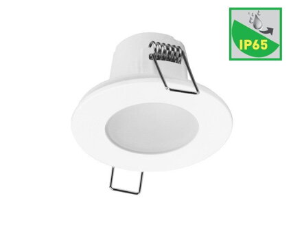 Vstavané bodové svietidlo PANLUX SPOTLIGHT 5W IP65 